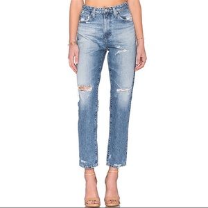 NEW AG Phoebe Vintage High Waist Tapered Leg Jeans